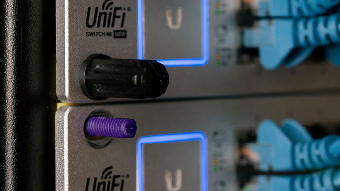 RACKSTUDS Series II 20-pack Purple Smart Rack Mounting System. Univers ...