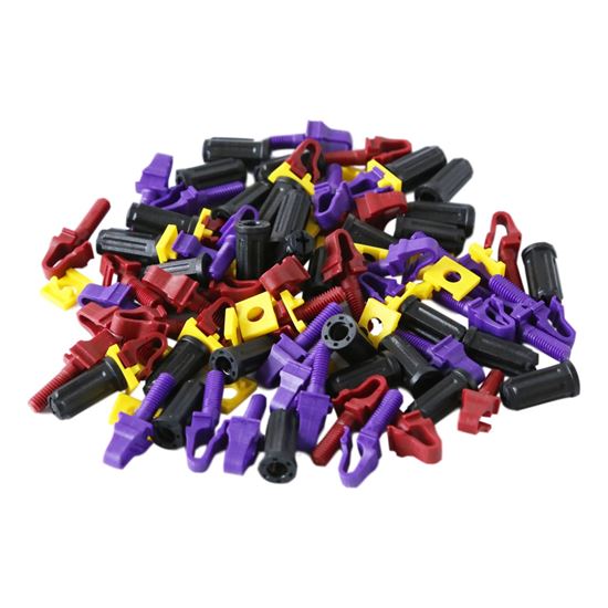 RACKSTUDS Series II Combo-pack with 40 sets of each Size/Colour. Smart ...