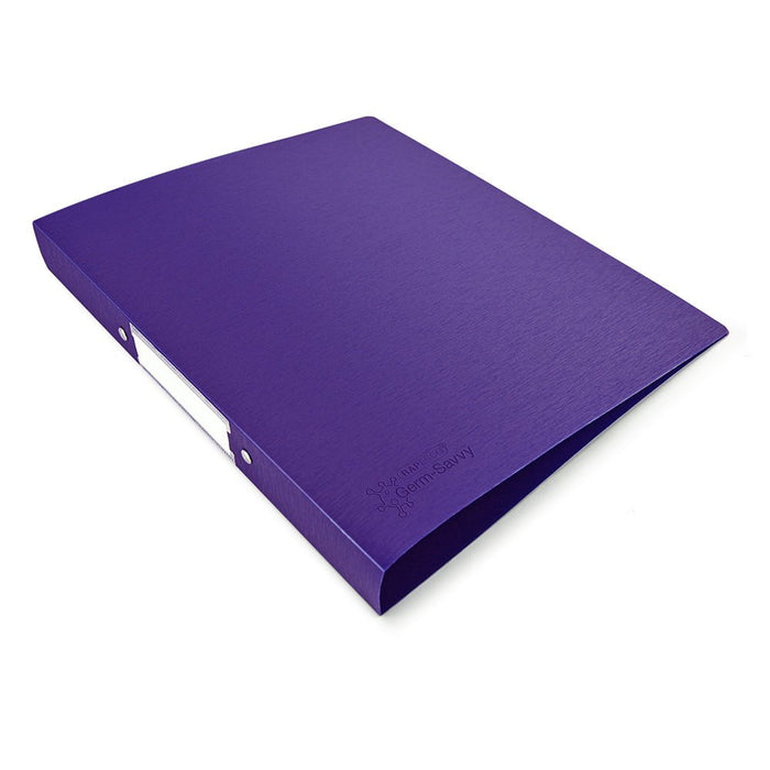 Rapesco Germ-Savvy Antibacterial A4 PP Ring Binder 2/35 Purple CX999013