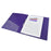 Rapesco Germ-Savvy Antibacterial A4 PP Ring Binder 2/35 Purple CX999013