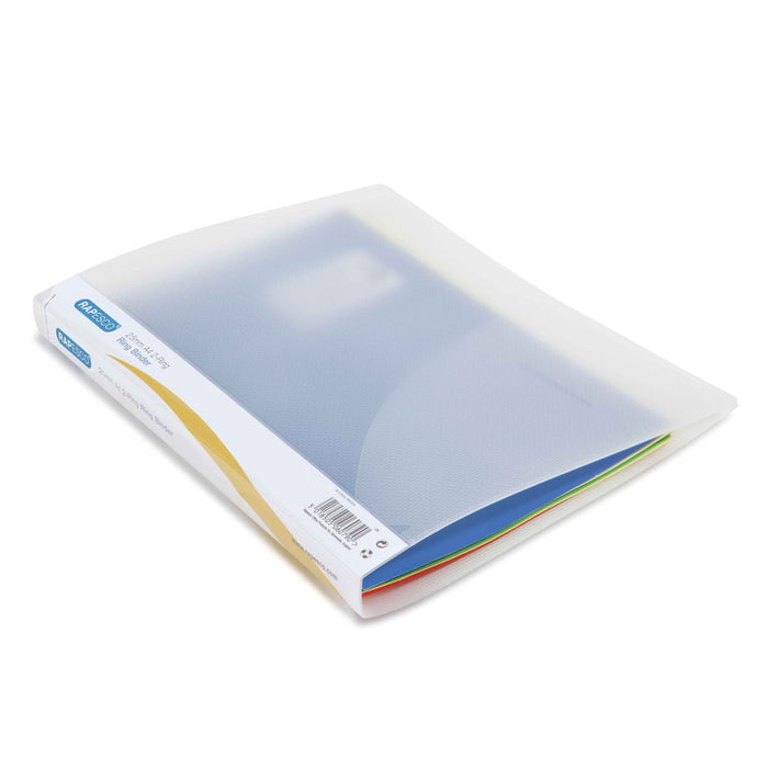 Rapesco Ring Binder 2/26 A4 Clear CX999020