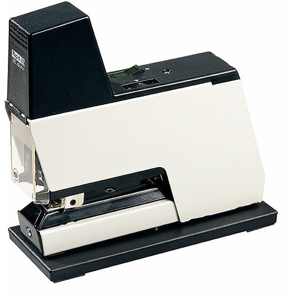 Rapid 105E Electric Stapler, 50 Sheet, Creme/Black AO10870402