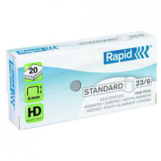 Rapid 23/6 Staples 1000 pcs AO24869100