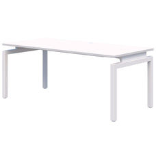 Rapid Balance Desk, Snow Velvet/White, 1500mm x 800mm AT1087-0000220