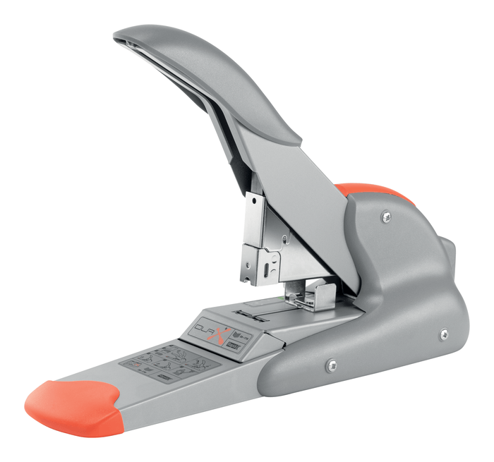 Rapid Duax Heavy Duty Stapler HD9, 110 Sheet, Silver/Orange AO21698301