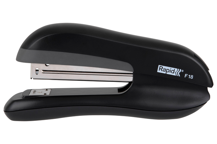 Rapid F18 Stapler, 20 Sheet, Black, Full Strip AO23811401