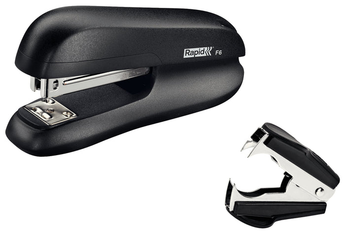 Rapid F6 Stapler Value Pack, 20 Sheet, Half Strip, Black AO5000303