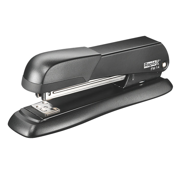 Rapid FM14 Stapler, 25 Sheet, Full Strip, Black AO5000282