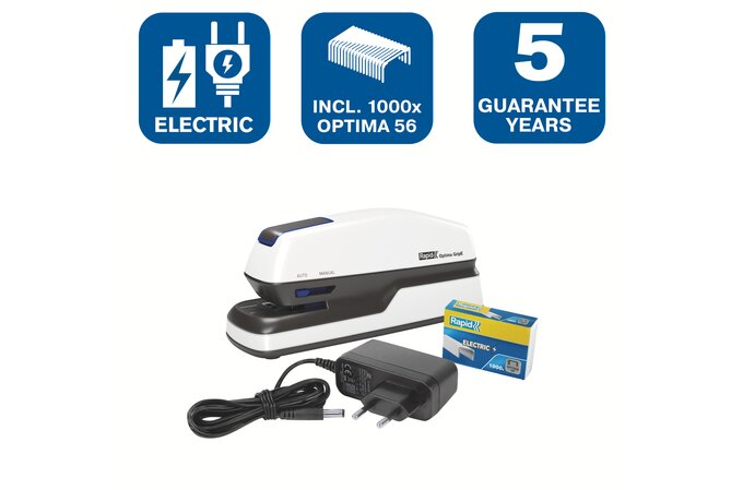 Rapid Optima Grip-E Contactless Electric Stapler AO2102349