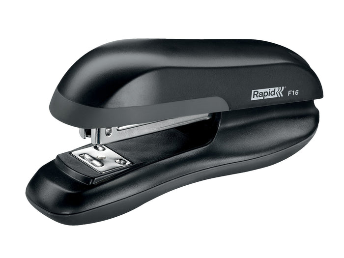 Rapid Stapler F16, Half Strip, Black, 20 Sheet, Ergonomic AO23810501