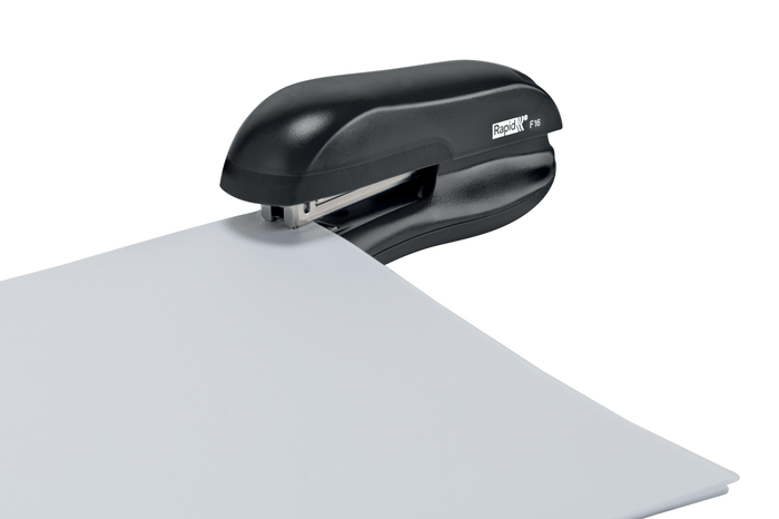 Rapid Stapler F16, Half Strip, Black, 20 Sheet, Ergonomic AO23810501