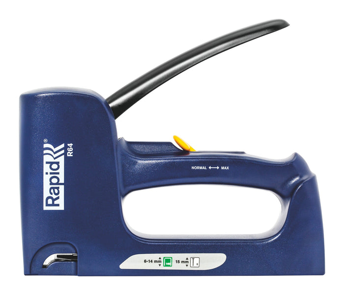 Rapid Tools R64E Tacker, Tacking Stapler, Blue AO21000860