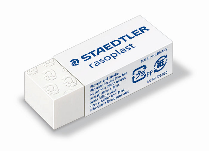 Rasoplast Pencil Eraser Medium x 30's pack ST526-B30