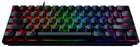 Razer Huntsman Mini, Gaming Keyboard, Optical, Clicky Purple Switch, 60% Layout NN82477