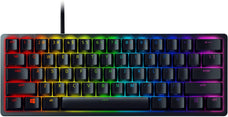 Razer Huntsman Mini, Gaming Keyboard, Optical, Clicky Purple Switch, 60% Layout NN82477