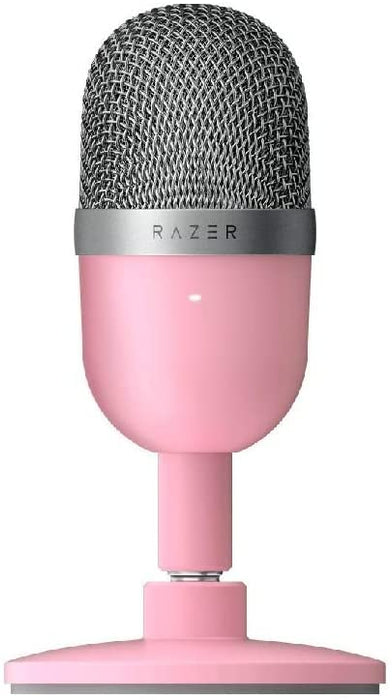 Razer Seiren Mini Microphone, Portable Ultra-Compact Condenser Mic, Quartz NN83124