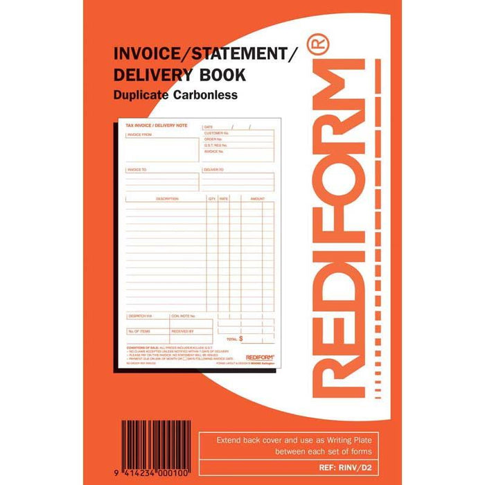 Rediform A5 Invoice/Statement/Delivery (RINV/D2) CX437341