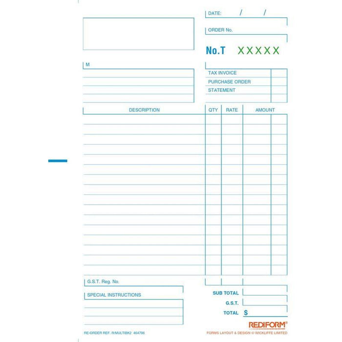 Rediform A5 Multipurpose Book Duplicate (R/MULTIBK2) CX437332