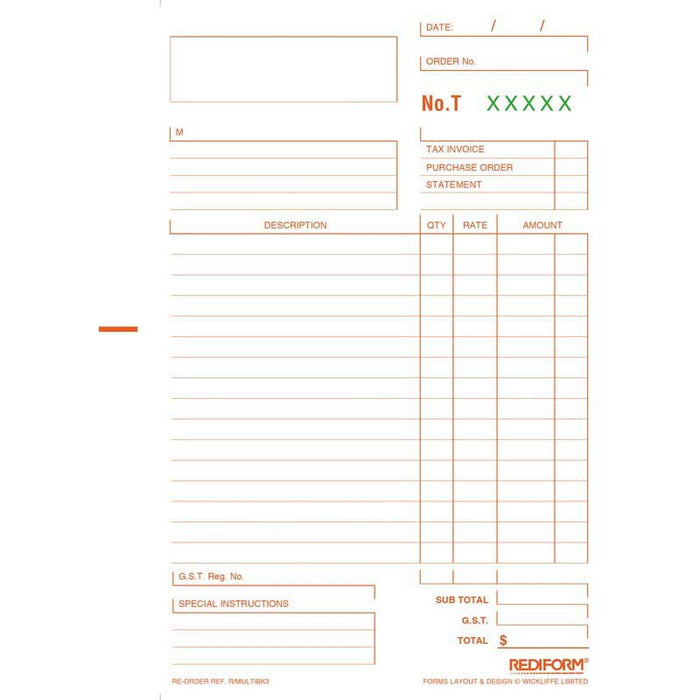 Rediform A5 Multipurpose Book Triplicate CX437333