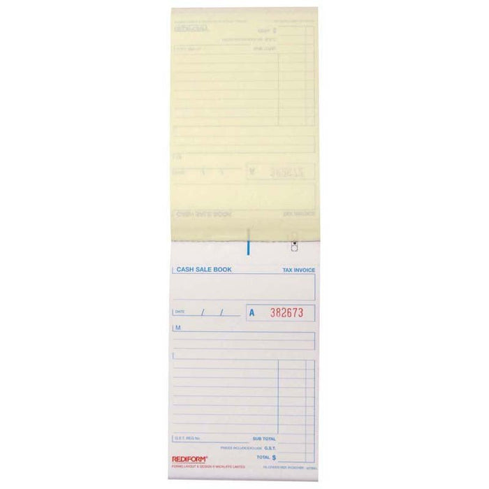 Rediform A6 Cash Sale Invoice Book CX437331