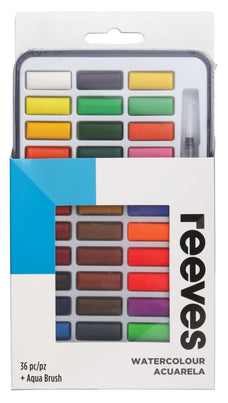 Reeves Watercolour Paint Tin Set, Set of 36 Colours JA0067780