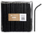 Regular Flexible Paper Straws, Black, 6mm x 200mm, 300gsm, FSC® Mix x 2500 pieces MPH16542
