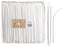 Regular Flexible Paper Straws, Wrapped, White, 6mm x 200mm, 300gsm, FSC® Mix x 2500 pieces MPH16543