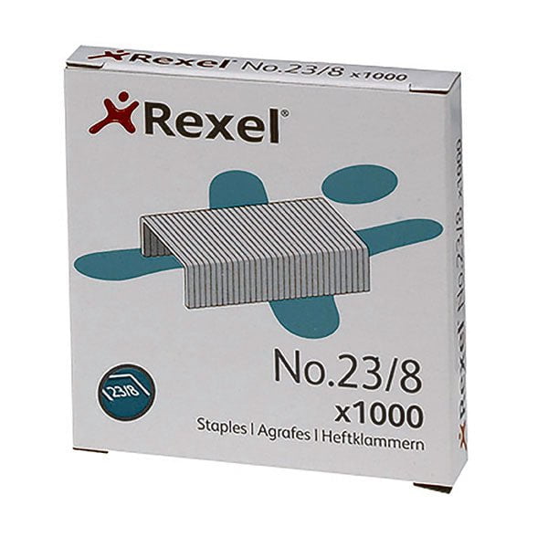 Rexel 23/8 Tacker Staples, 1000's pack AO2101054