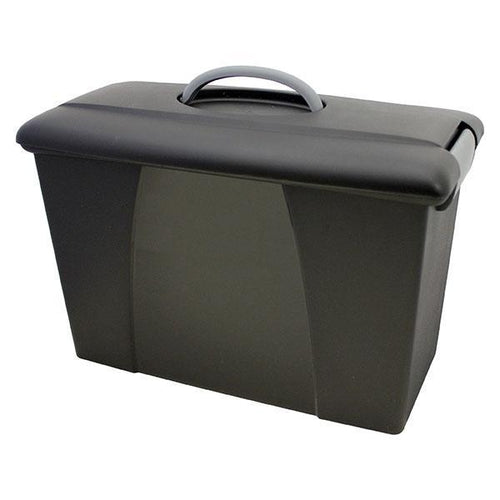 Rexel Carry File Case - Black | Filing & Storage — Discount Office