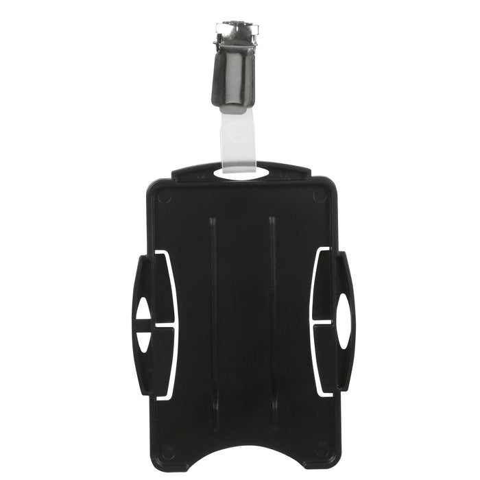 Rexel Dual Security Pass Id Card Holder With Clip AO9808901