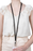 Rexel ID Flat Style Lanyards with Alligator Clip, 10 Pack, Black AO9802202