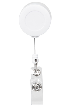 Rexel Id Retractable Card Holder With Strap White AO9800008