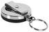 Rexel Id Retractable Metal Key Holder Nylon Cord AO9800702