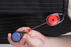 Rexel Id Retractable Snap Lock Key Holders, Red AO9806003