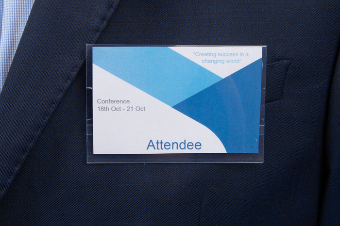 Rexel Magnetic ID Name Badge, Pack of 10 AO98600