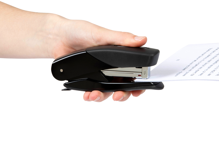 Rexel Matador Stapler, Metal, 25 Sheets, Black, Half Strip AO2100000
