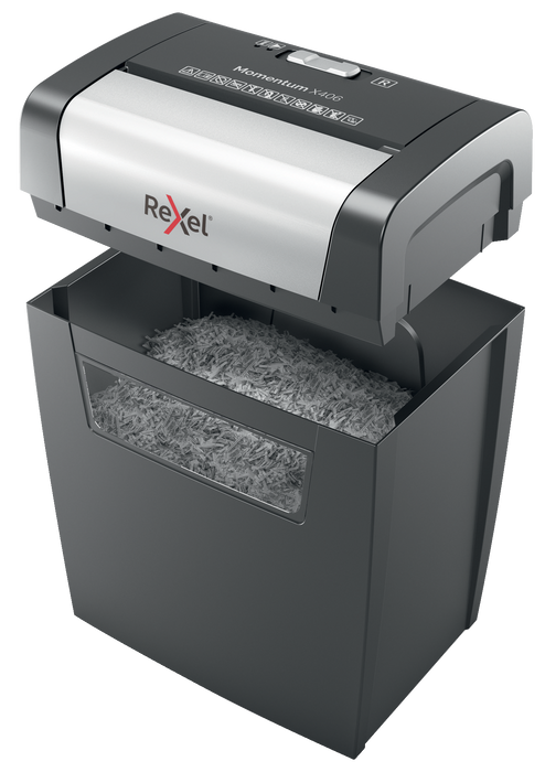 Rexel Momentum X406 Paper Shredder, Cross Cut AO2104569AU