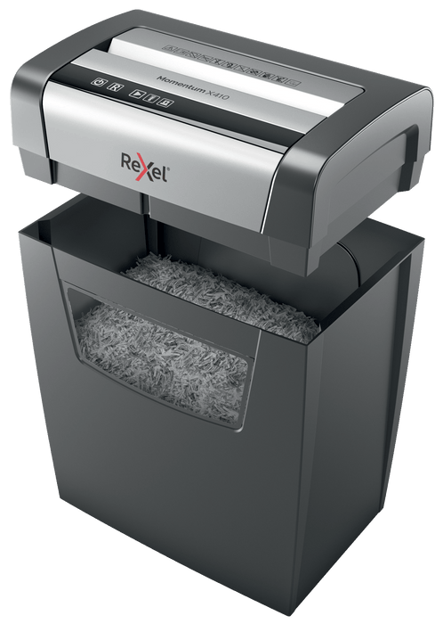 Rexel Momentum X410 Paper Shredder, Cross Cut AO2104571AU