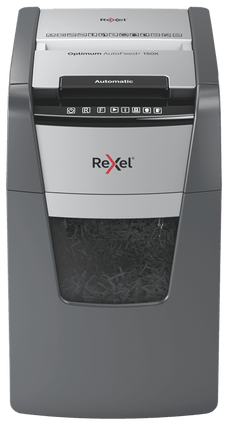 Rexel Optimum 150 Sheets Autofeed Paper Shredder Confetti Cut (150X) AO2020150XAU