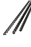Rexel Plastic Binding Comb 12.5mm, Black, 21 Loop, Pack of 100 AO45545