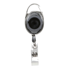 Rexel Retractable Snap Lock Holder, Charcoal AO9806112
