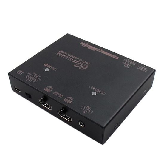 Mix Extractor REXTRON 4K HDMI Audio Embedder / Audio Extractor (2 in 1). Allows User ...