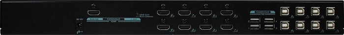 REXTRON 8 Port HDMI 4K KVM Switch. Allows 8 PC''s to Share Multiple USB Peripherals. Supports both Win & Mac. Supports USB HID & Hot Swap, EDID Copy & Auto Learning. HDCP Engine Support on Each Port. CDKNVM-08A0