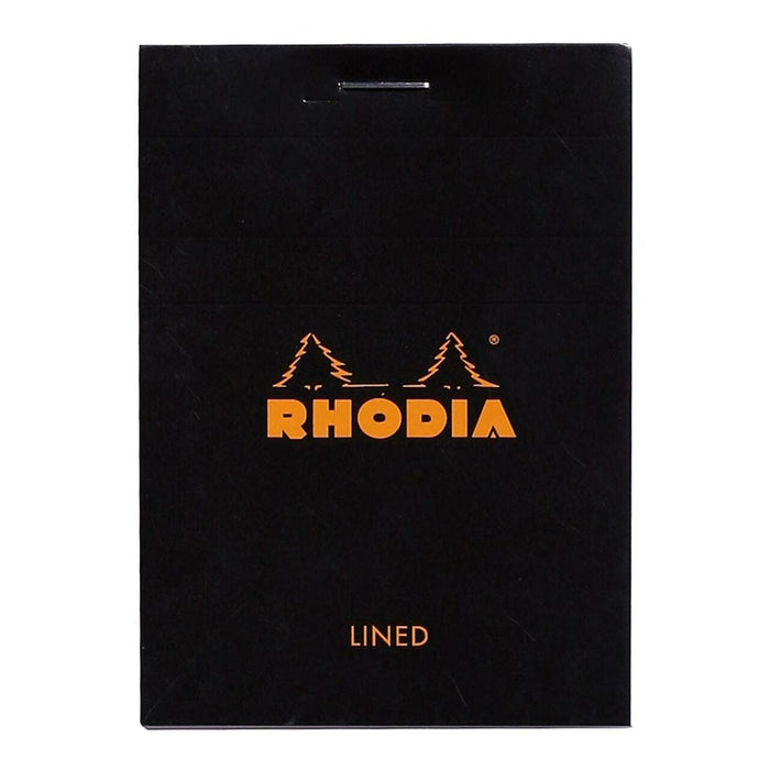 Rhodia Bloc Pad No. 11 A7 Lined Black Notepad FPC116009C