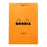 Rhodia Bloc Pad No. 11 A7 Lined Orange Notepad FPC11600C