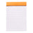 Rhodia Bloc Pad No. 11 A7 Lined Orange Notepad FPC11600C