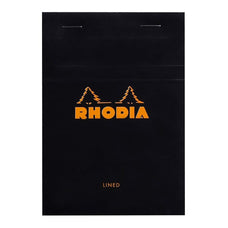 Rhodia Bloc Pad No. 13 A6 Lined Black Notepad FPC136009C