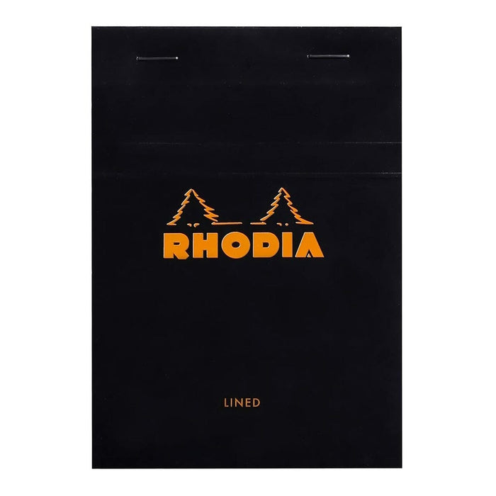 Rhodia Bloc Pad No. 13 A6 Lined Black Notepad FPC136009C