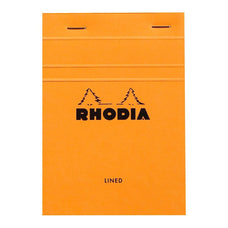 Rhodia Bloc Pad No. 13 A6 Lined Orange Notepad FPC13600C