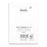 Rhodia Bloc Pad No. 13 Notepad, A6 Lined White FPC13601C